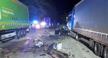 Dopravní nehoda u obce Lipina